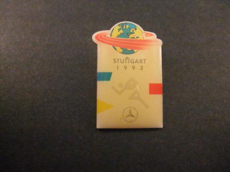Wereldkampioenschappen Atletiek Stuttgart 1993 sponsor Mercedes